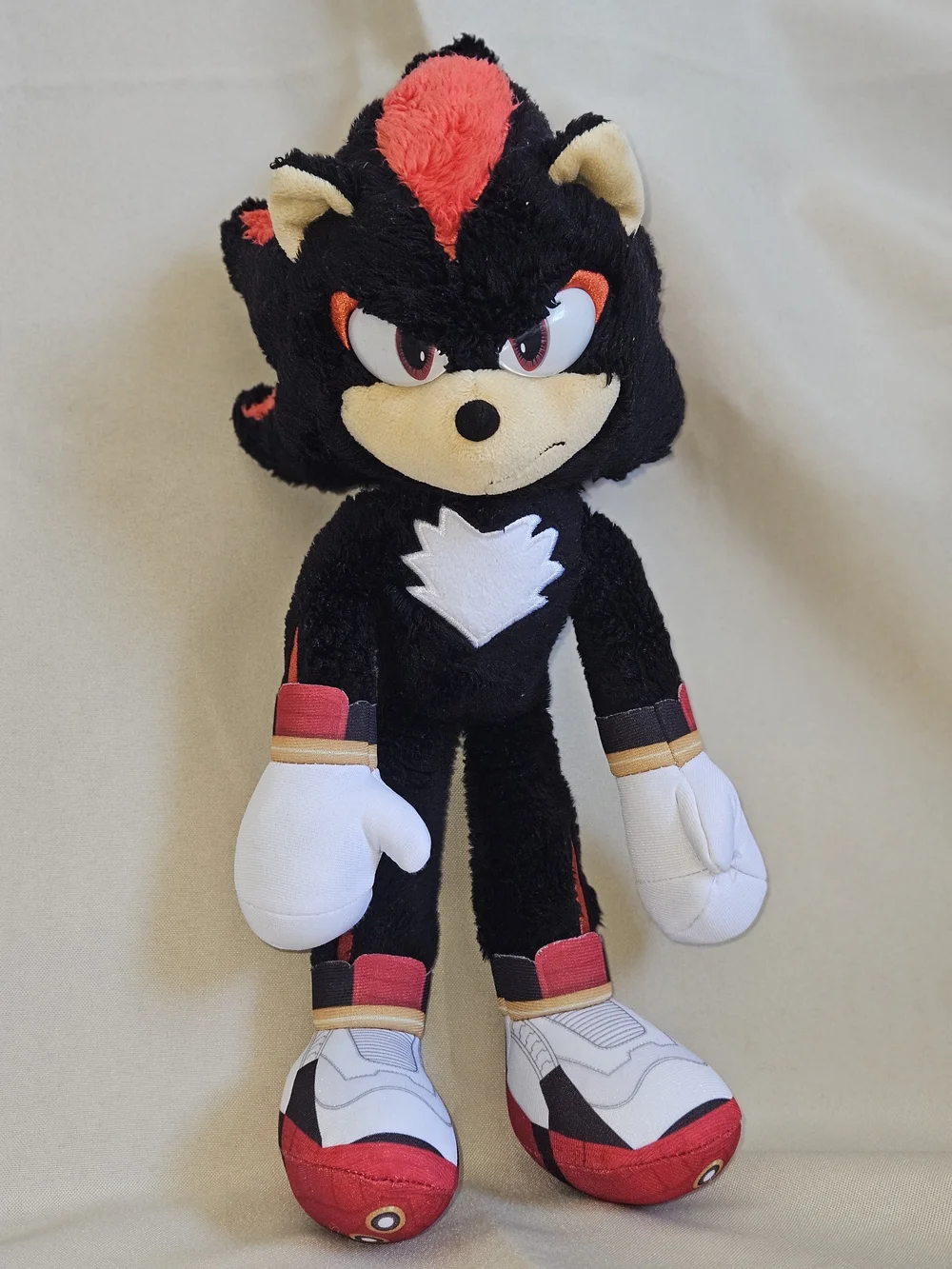 Shadow Deluxe 13 Inch Plush Sonic The Hedgehog 3 Movie Jakks Pacific